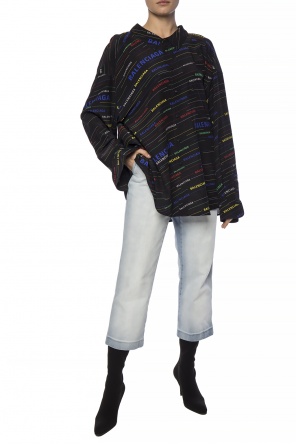 Shirt with a printed logo, zdjęcie 2 Shirt with a printed logo od Balenciaga